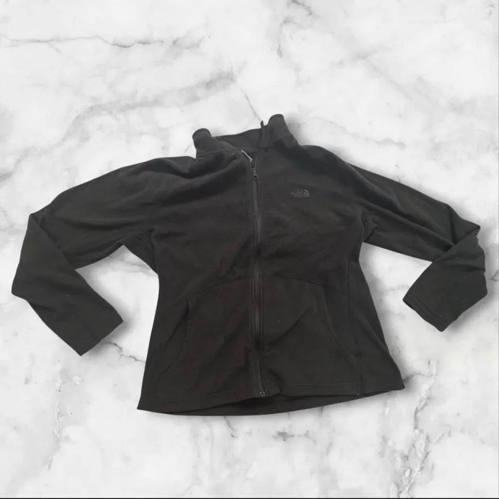 The North Face Olive Green Full Zip Woman's 2XL